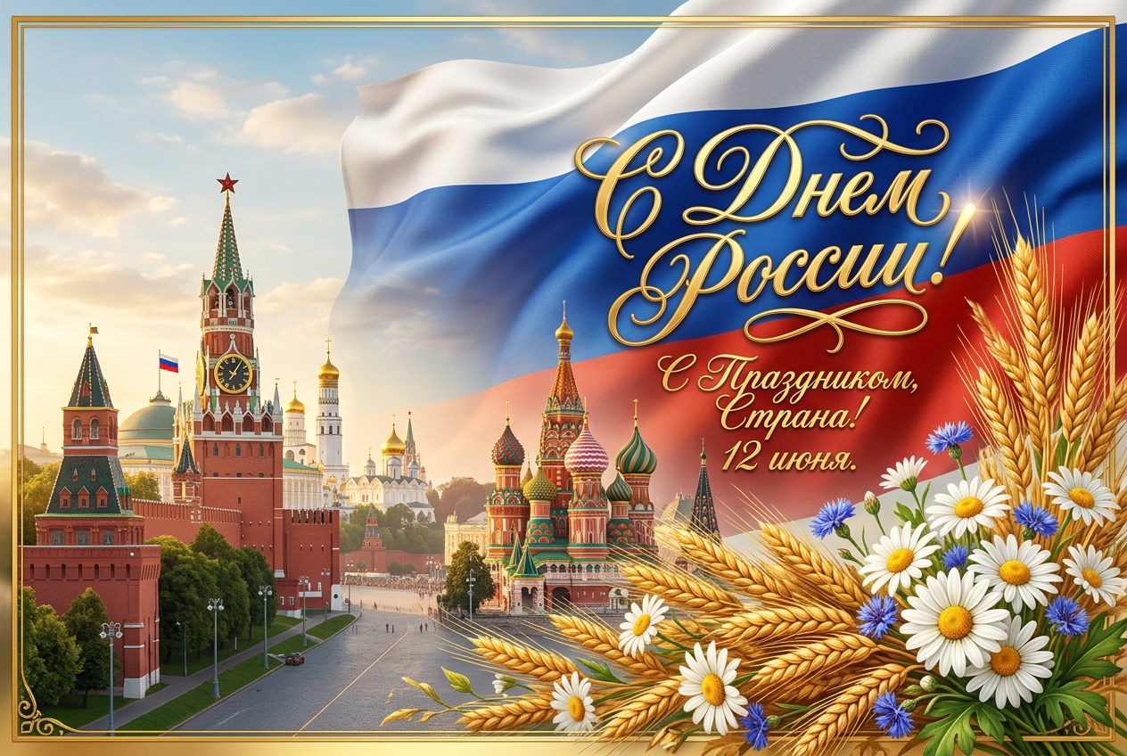 С наступающим Днём России!